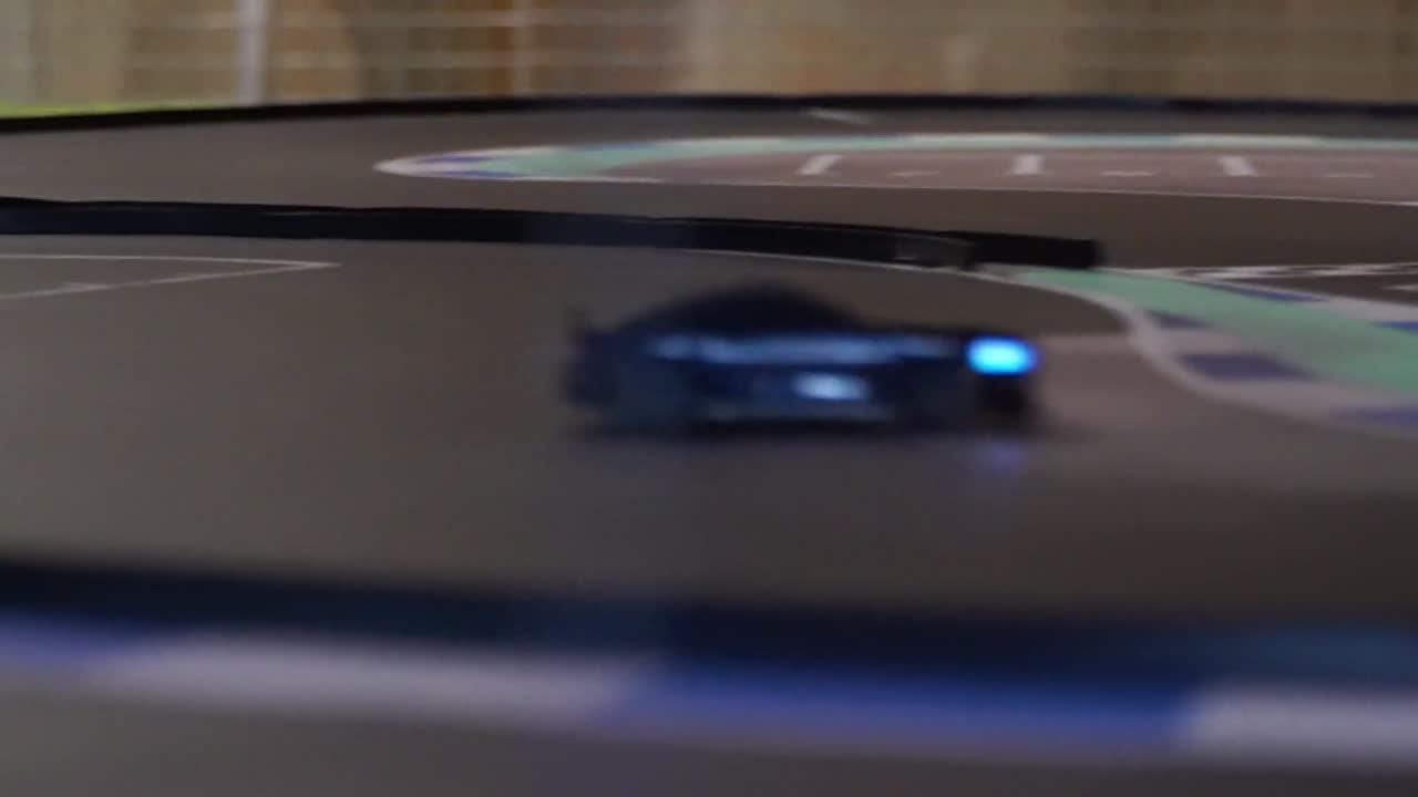 Focus on the Mini RC drift track